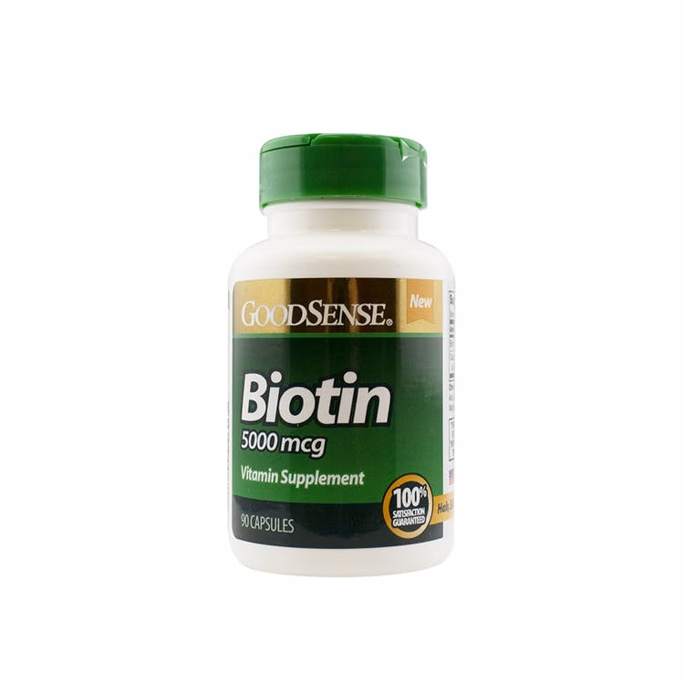 Biotin Capsules - 5000 mcg 90 Count
