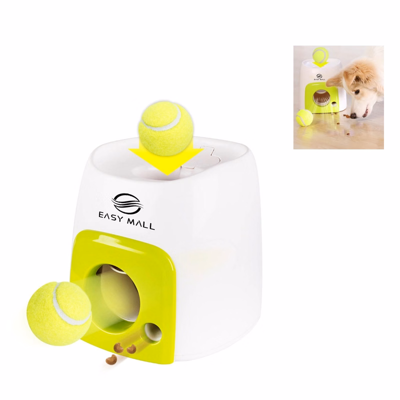 Pet Dog Ball Launcher Tennis Food Reward Machine Toy