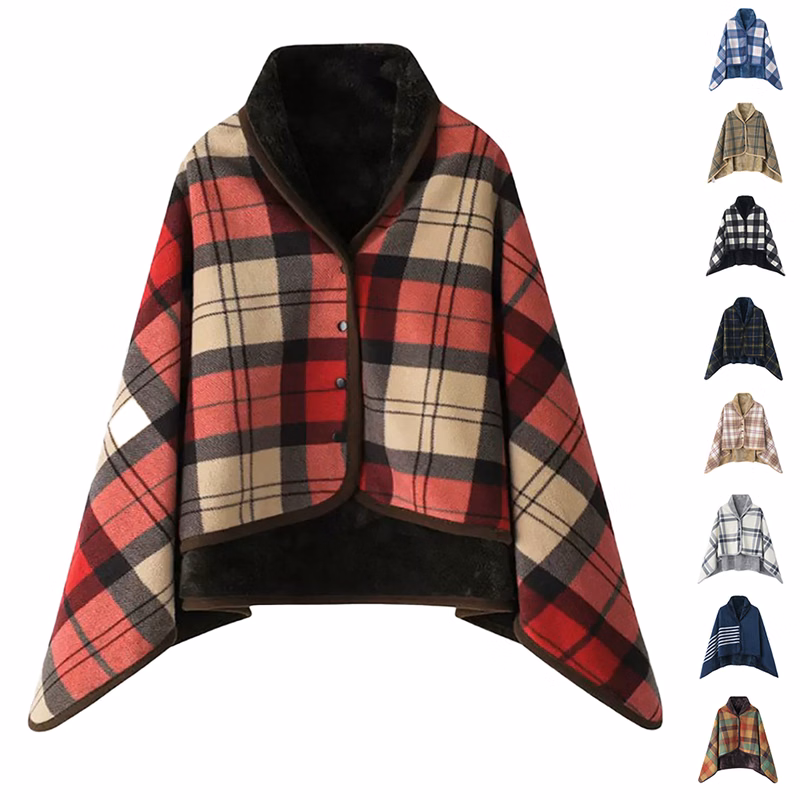Plush Fleece Wrap Blanket