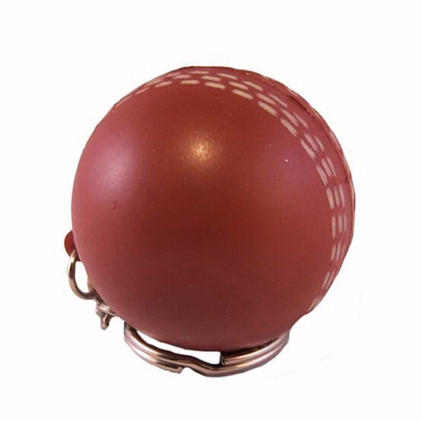 Cricket Ball Stress Reliever Key Chain
