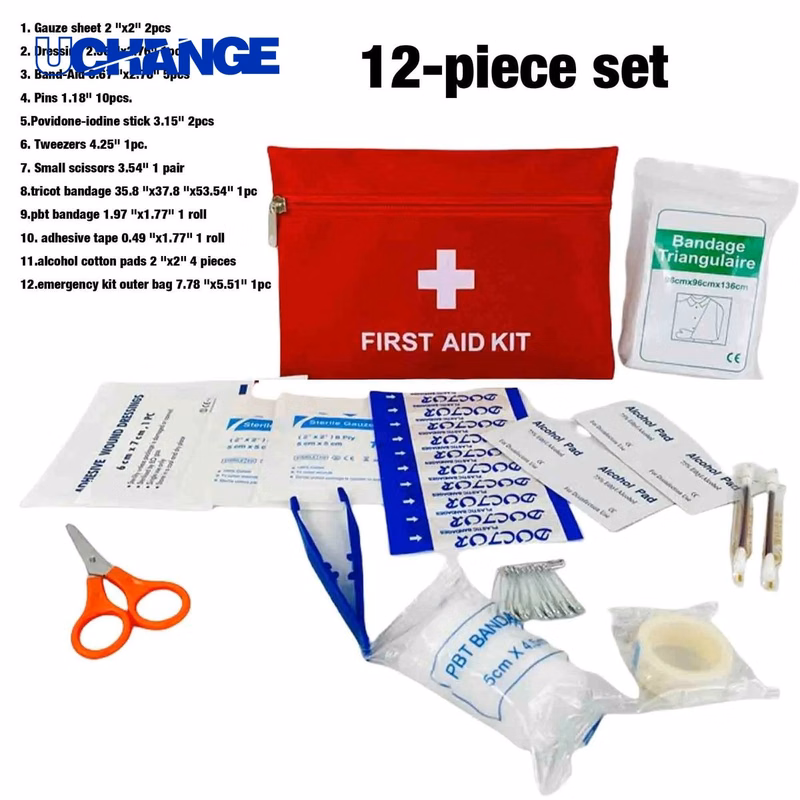 Emergency Ripstop First Aid Kit Organizer for Outdoor Use