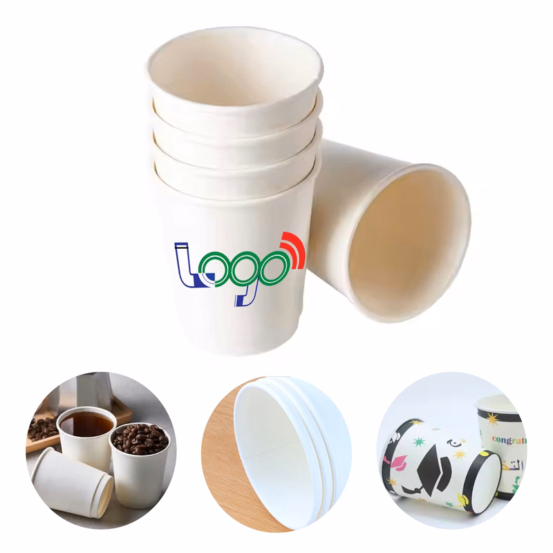 MOQ:300pcs Disposable eco-Friendly Paper Cups