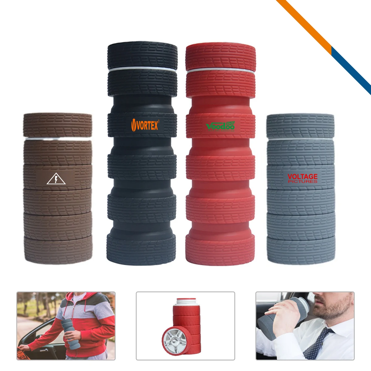 Crint Tire Water Bottle - 25 OZ. 1