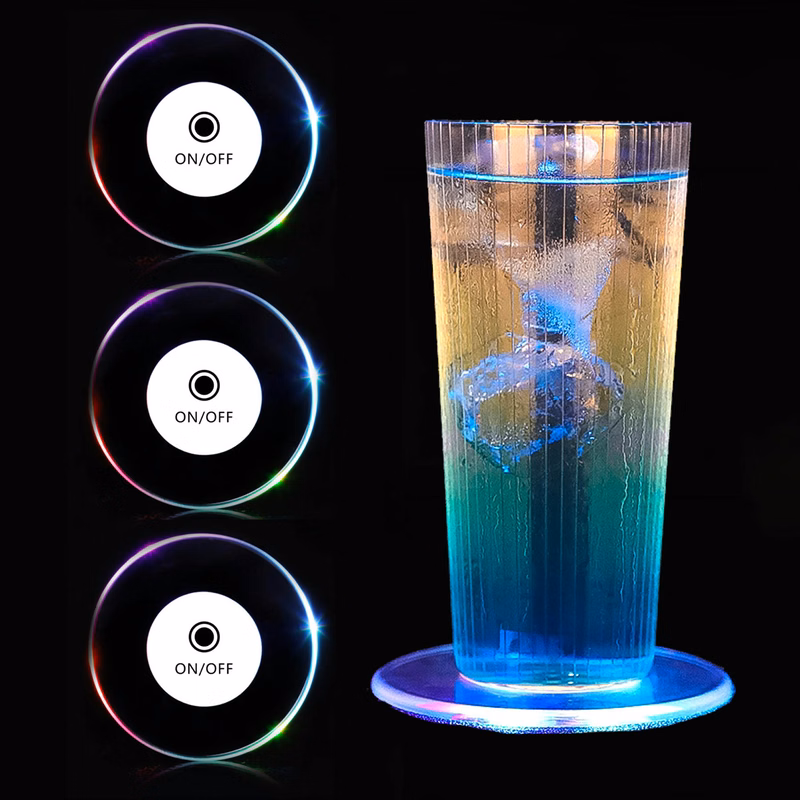 Acrylic Luminous LED Coasters