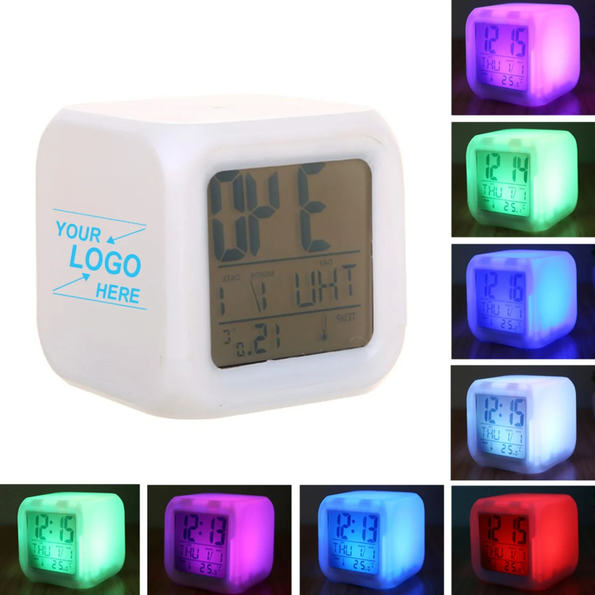 LED Color-Changing Alarm Clock 1