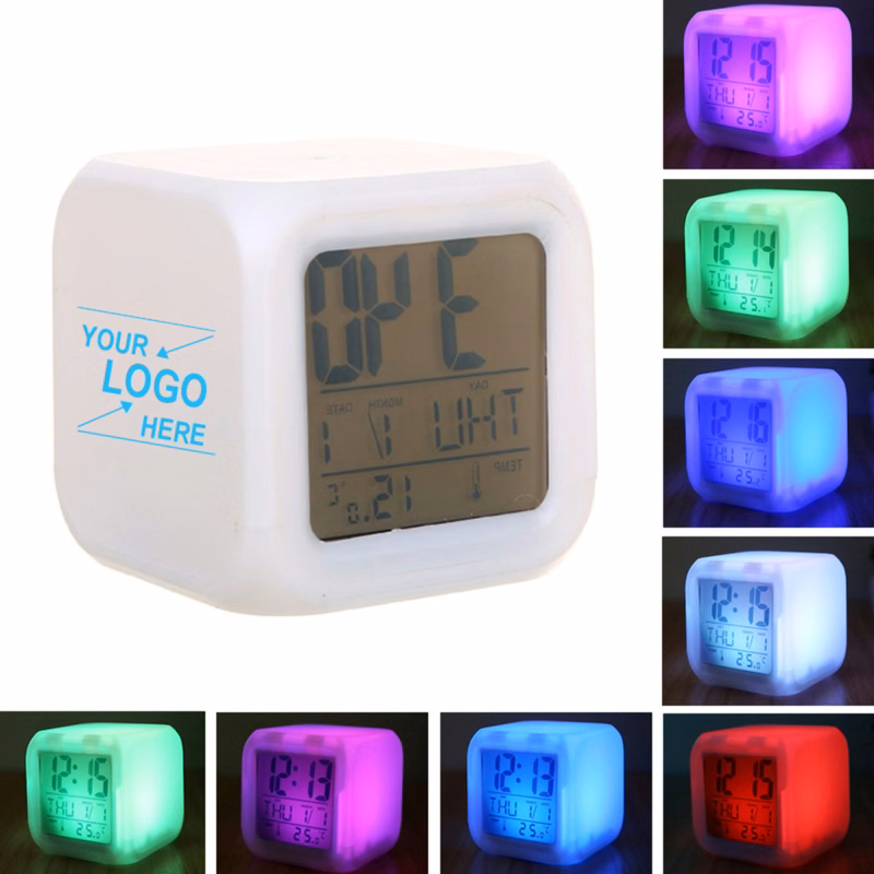 LED Color-Changing Alarm Clock
