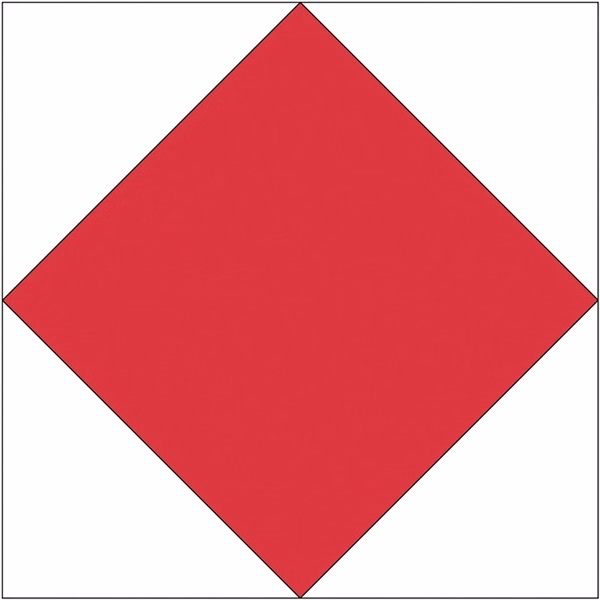 Sewn Code Flag - Foxtrot