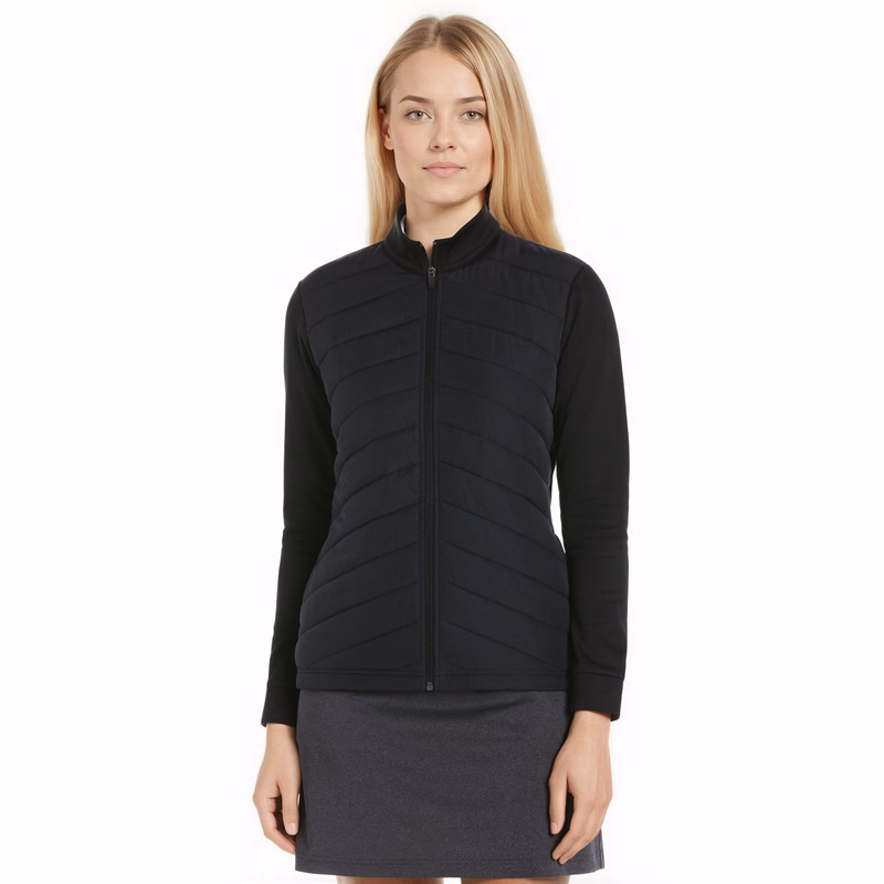 Women's Long Sleeve Quilted Puffer Jacket