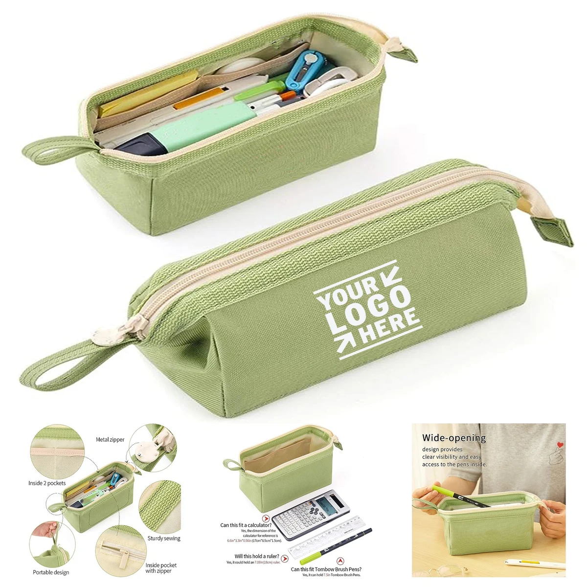 Large Capacity Pencil Case Pouch Pen Bag 1