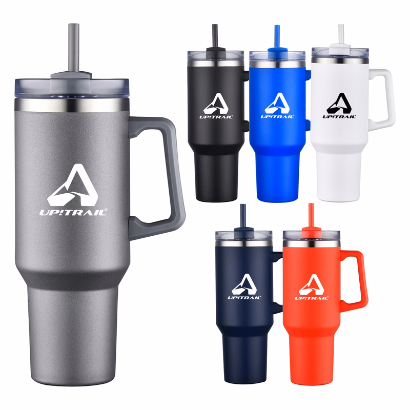 Big Ben 40 oz Travel Mug with Straw