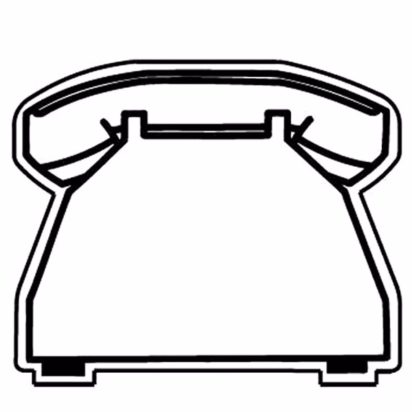 Rotary Telephone Magnet - Full Color