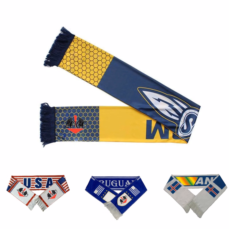 Full Color Stadium Soccer Scarf