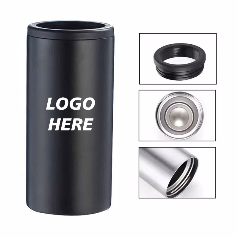 12 oz  Stainless Steel Skinny Can Cooler