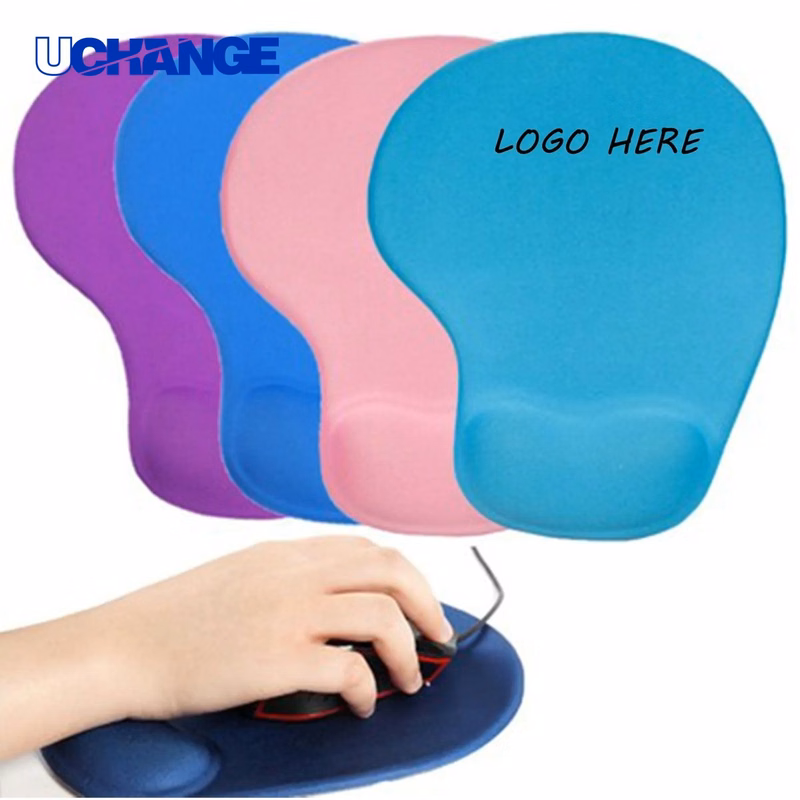 Silicone Mouse Pad with Wrist Rest for Computer Use & Ergonomic Support