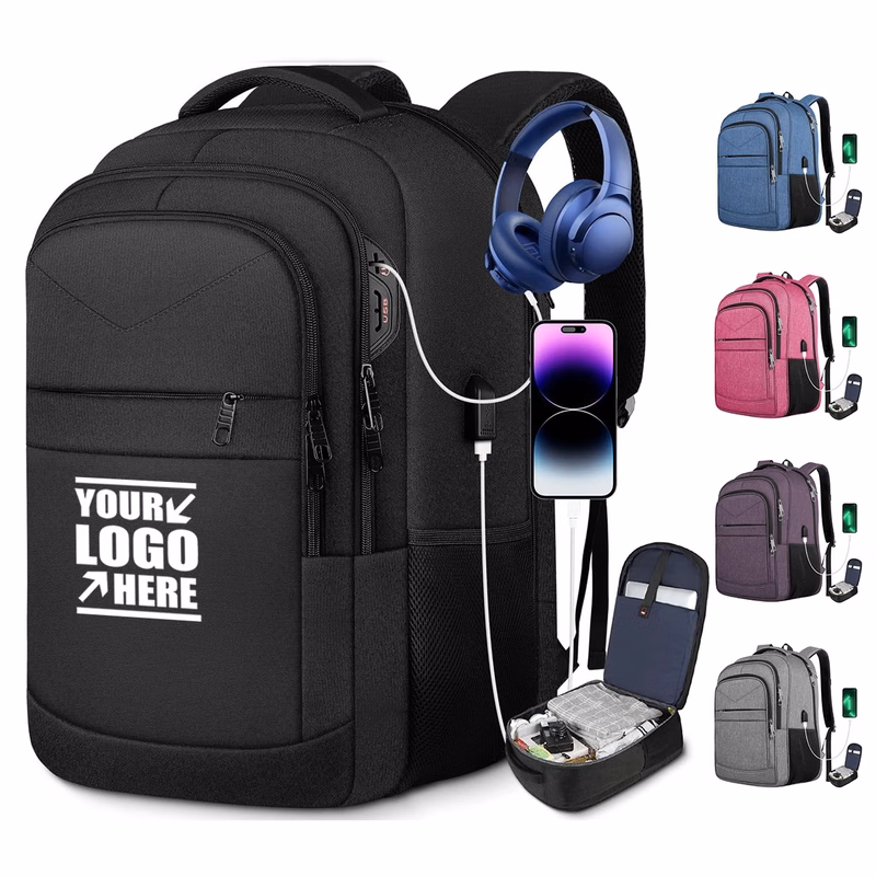 Extra Large Travel Carry on Laptop Backpack with USB Port
