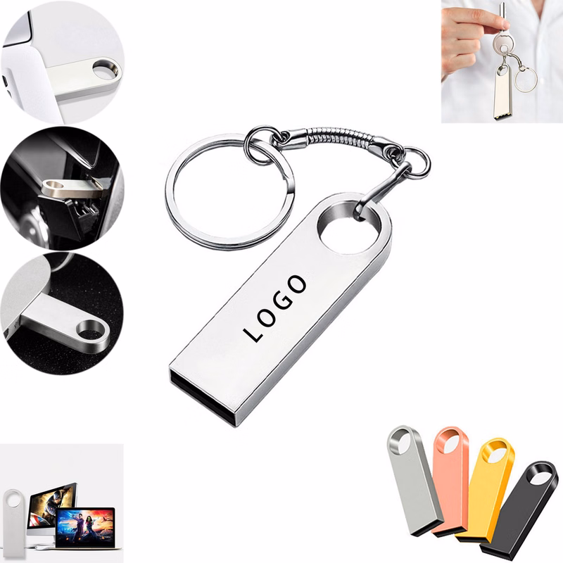 2GB USB Flash Drive Portable Keychain Design