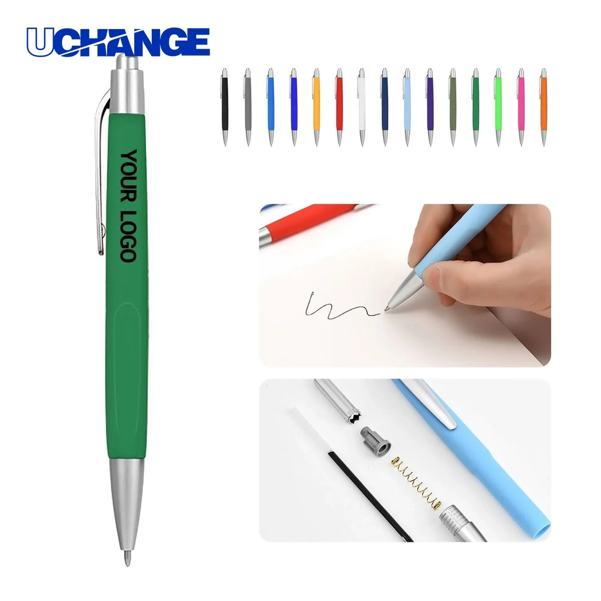 Aluminum Ballpoint Pen, custom pen with logo imprint 1