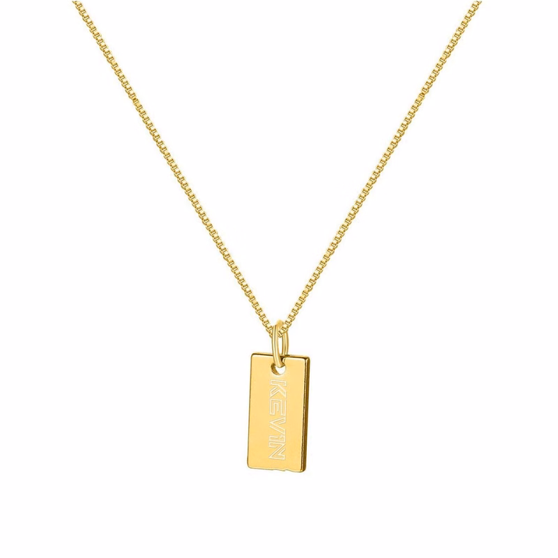 26 English Letter Alloy Necklace