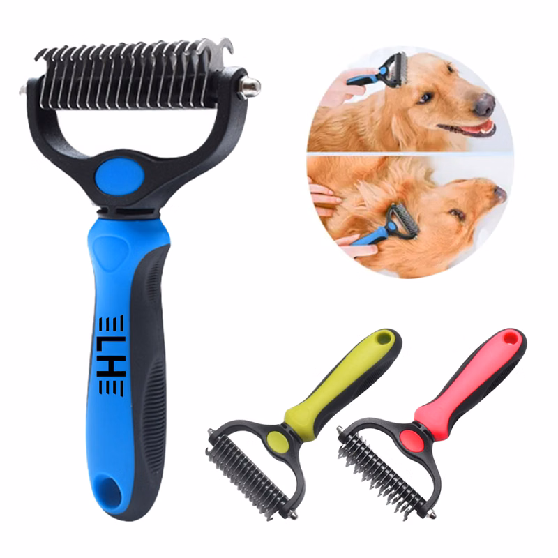 Medium and Large Pet Double-Sided Beauty Comb