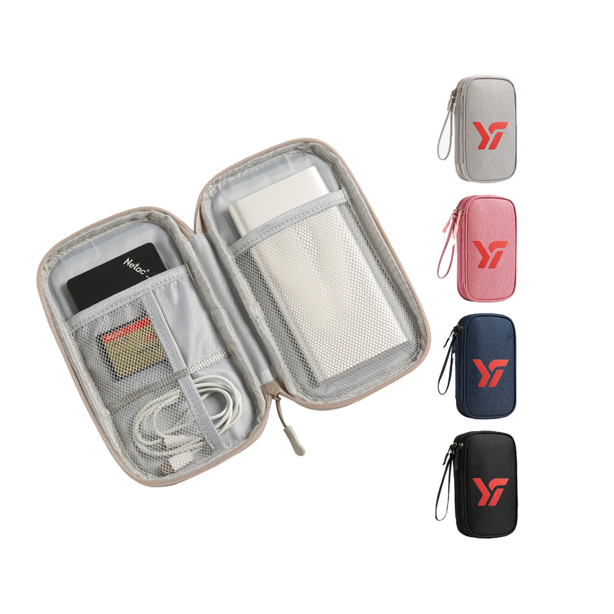 Compact Travel Tech Organizer Case 1