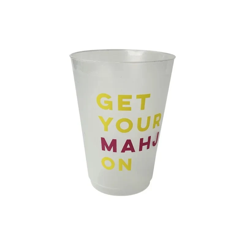 16 oz. Frosted Plastic Stadium Cups 1