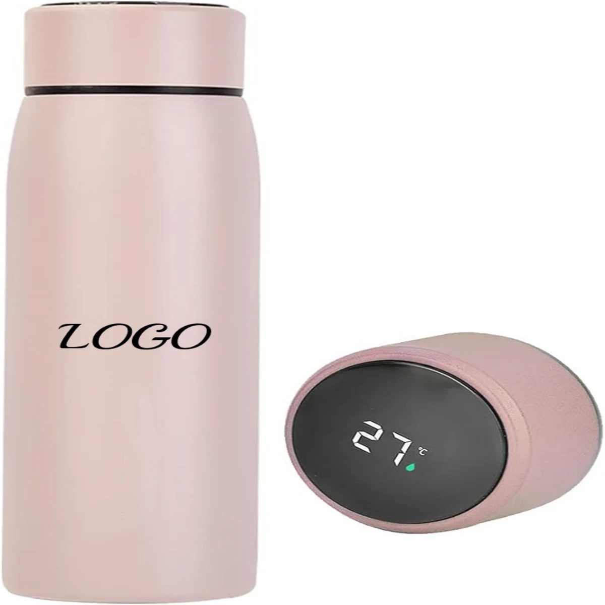 14 oz Bottles With LED Temperature Display 1