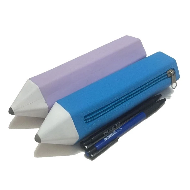 Pen Shape Silicone Pencil Case 1