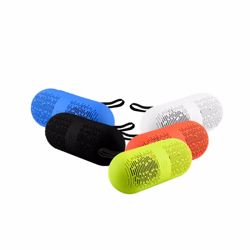 Pill Shape Wireless Speaker with Strap