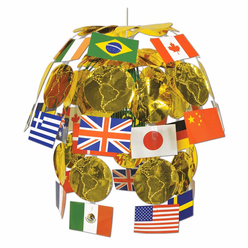 International Flag Cascade
