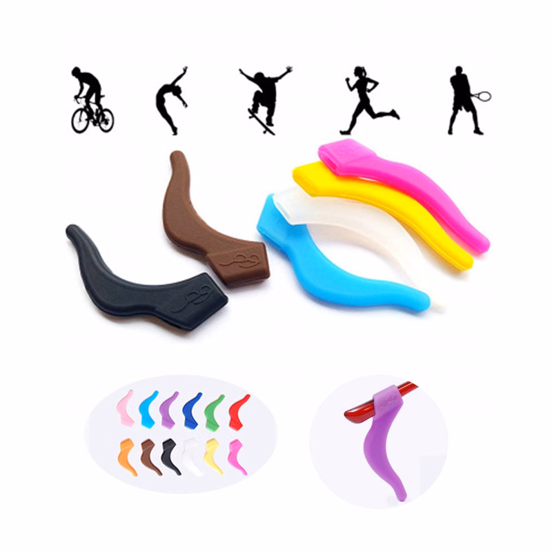 Comfortable Silicone Anti-Slip Holder for Glasses