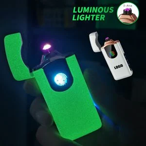 Luminous Dual Arc Lighter With USB Charging And Touch Activation 1