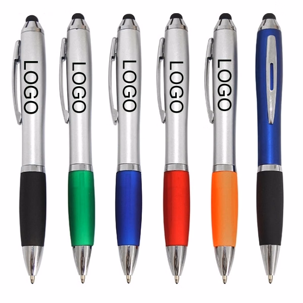 Curvy Stylus Pen - Silver