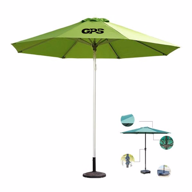 The Vented Cafe Market Patio Umbrella