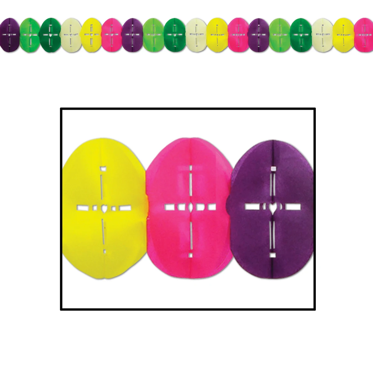 Easter Egg Garland 1
