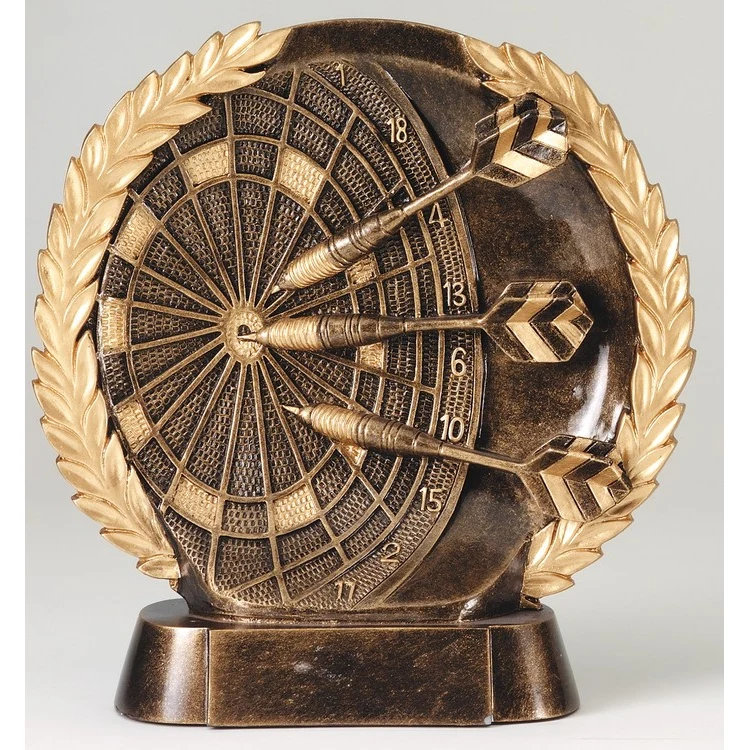 Darts High Relief Circular Plate Award 1