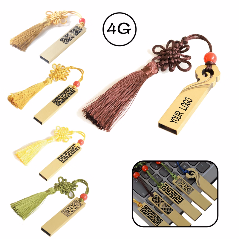MOQ 20 PCS Chinoiserie Thumb Drive