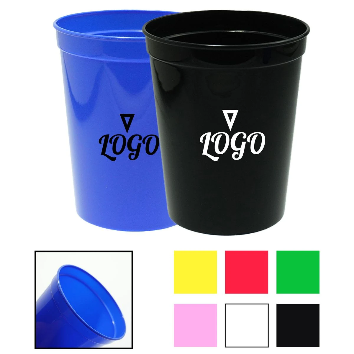 Custom 12 Oz Plastic Rhythm Cup 1