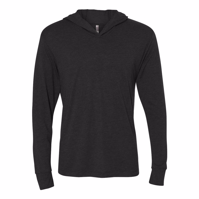 Unisex Triblend Hooded Long Sleeve Pullover Tee - 6021