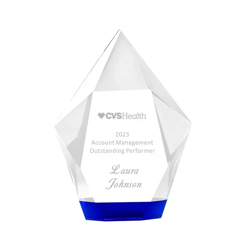 Chiseled Peak Crystal Award 1