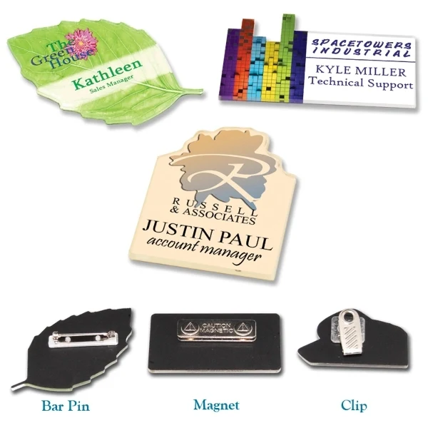Custom Acrylic Name Badges 1