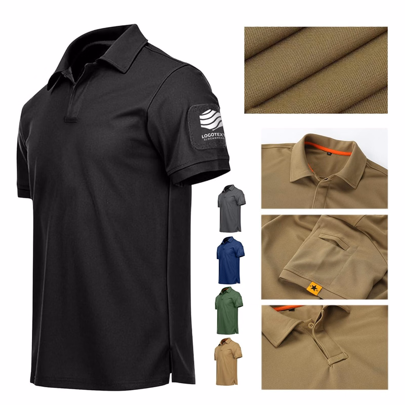 Polyester Quick-Dry Sports Polo