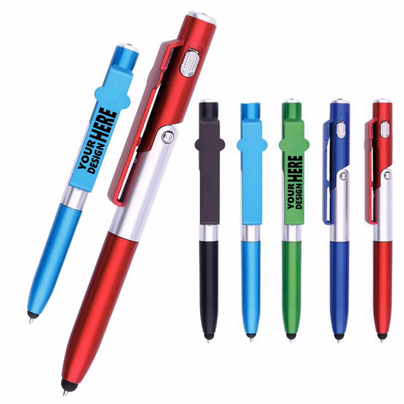 Multifunctional Phone Stand Foldable LED Light Pen