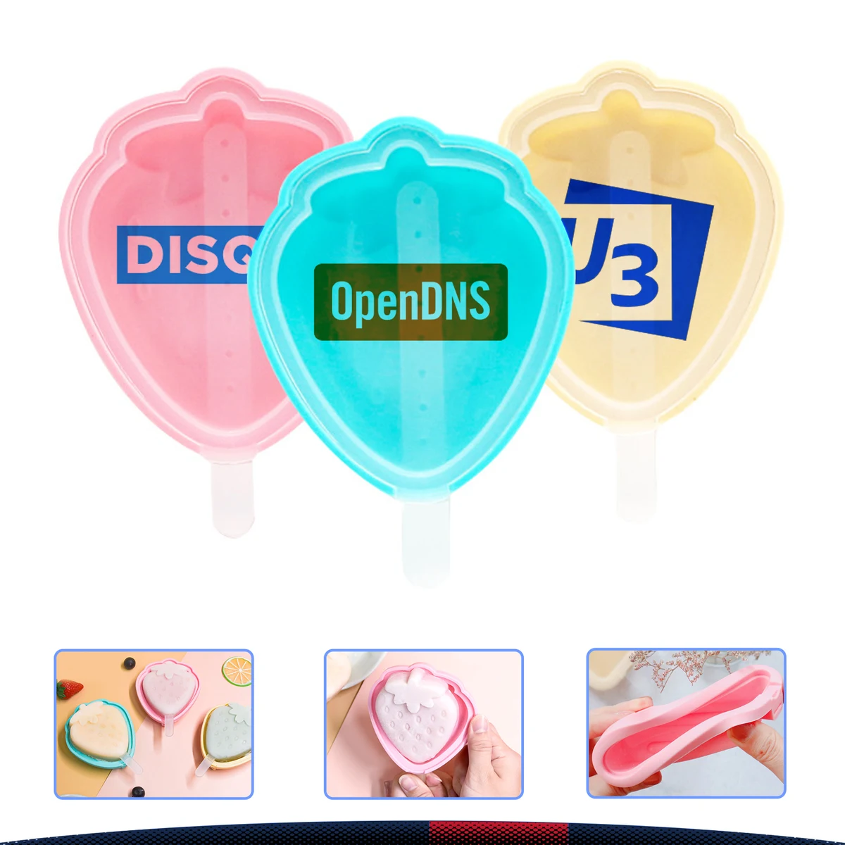 Strawberry Ice Trays 1
