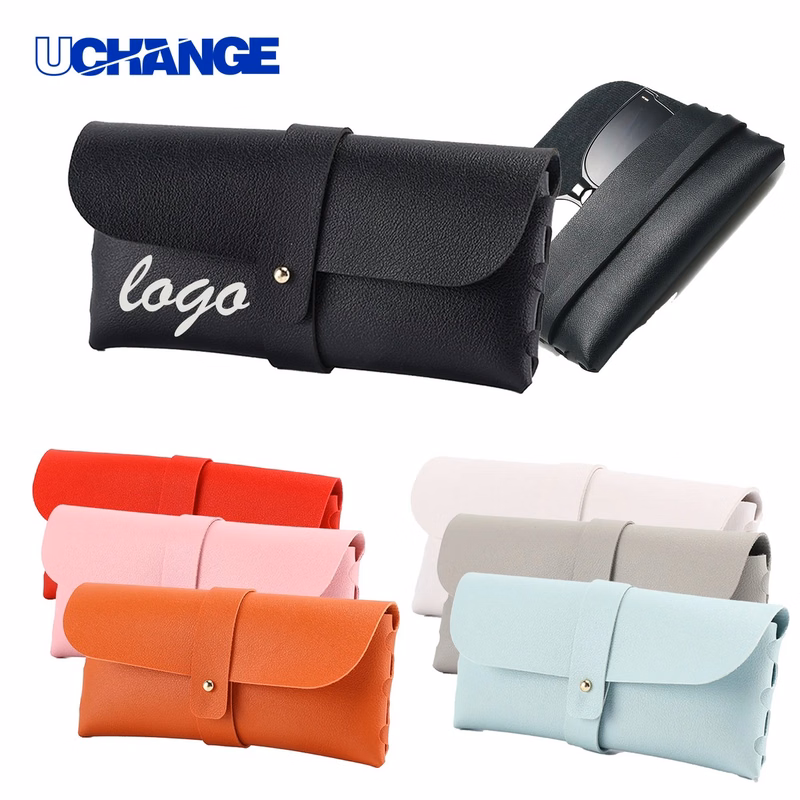 Eyewear Waterproof PVC Leather Glasses Case Bag Organizer