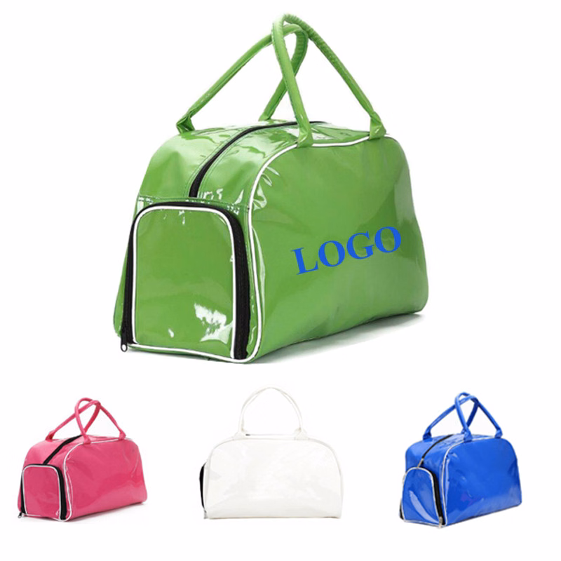 PU Leather Sports Duffel Bag