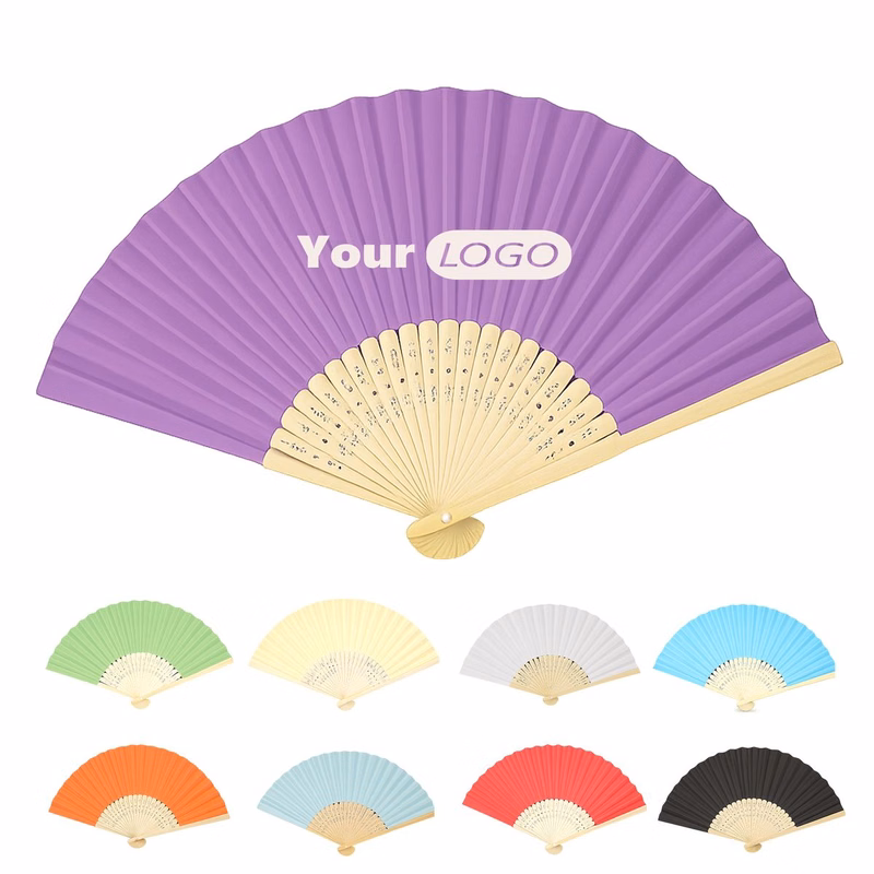 7 Inch Folding Paper Fan