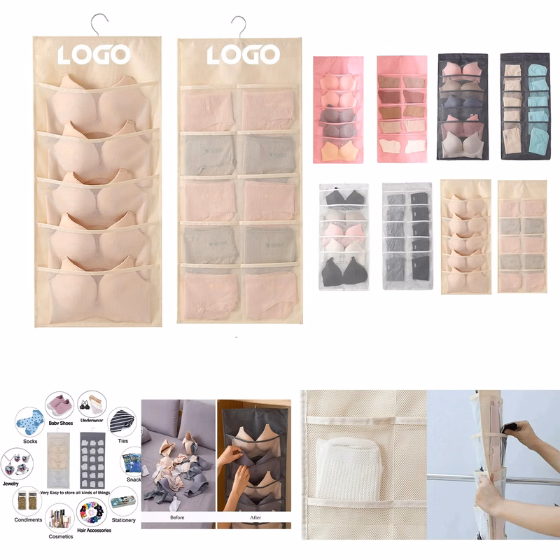 Bra and Underwear Hanging Storage Organizer