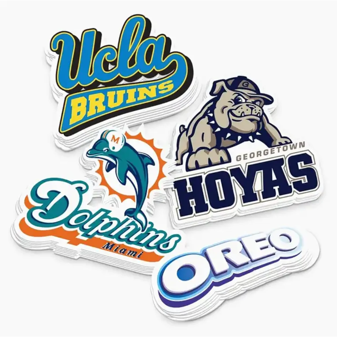 Customized Promotional Removable Die Cut Decal Stickers 1
