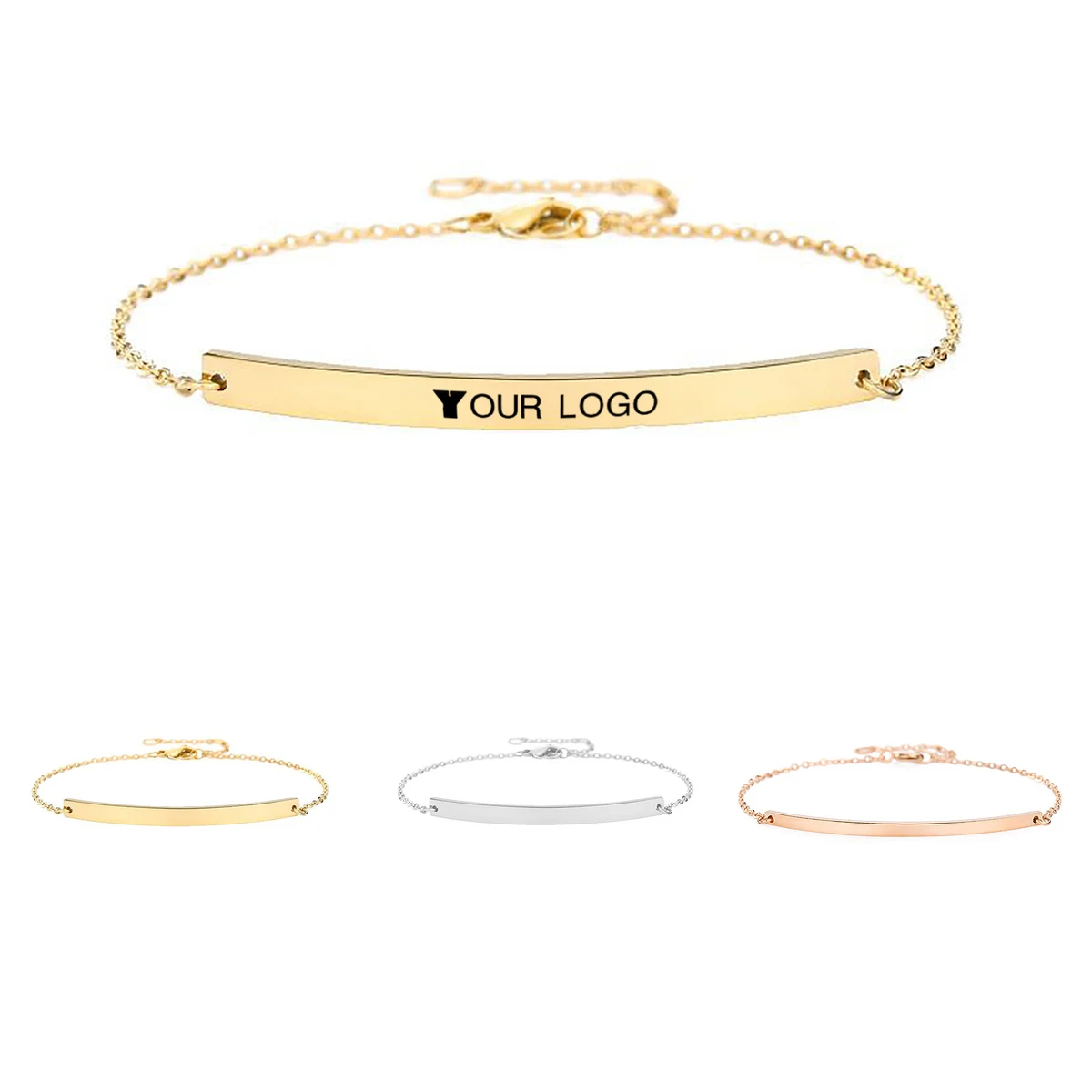 Gold Bar Bracelet 1