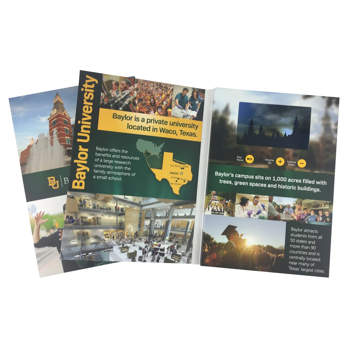 VidU 4.0" HD High Definition Video Mailer And Brochure With Full Color Printing 1